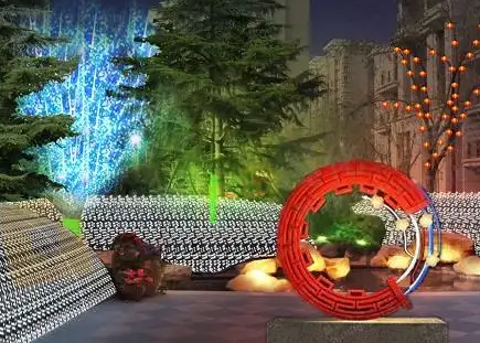 南充市政亮化香蕉视频软件制作施工安装