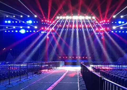 南充灯光舞美搭建香蕉视频软件制作施工安装